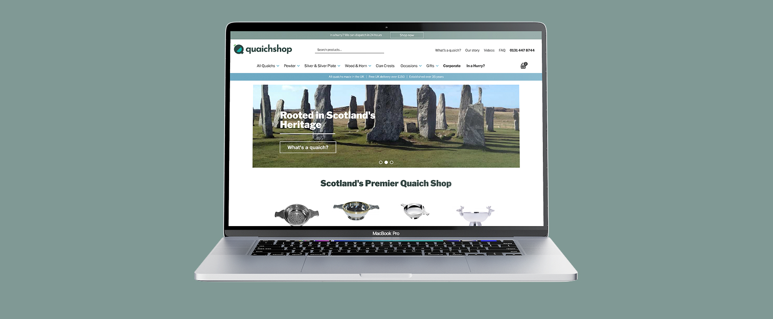 Quaichshop Header